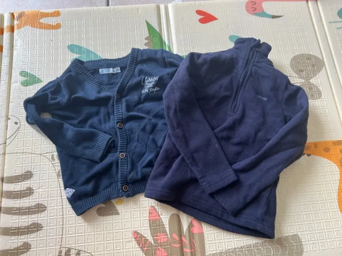 Ensemble chaud 24 mois – Polaire 2/3 ans & Gilet - photo numéro 6