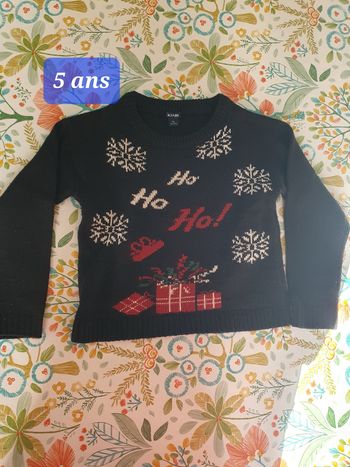 Pull Noël 5ans
