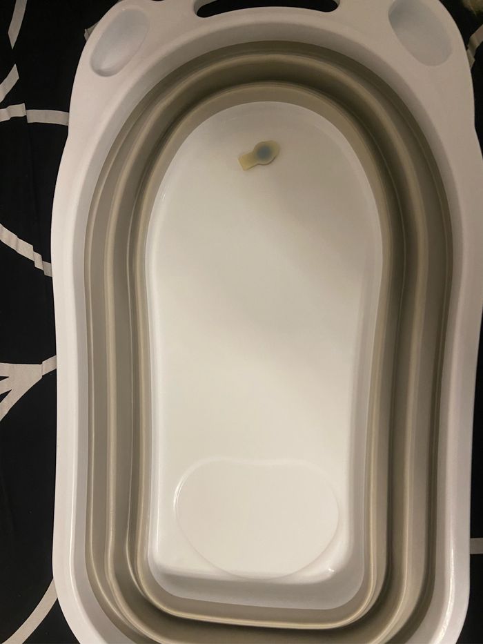 Baignoire bébé pliable + coussin - photo numéro 5