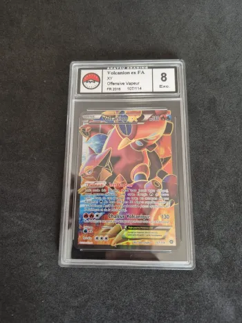 carte Pokémon Volcanion EX 107/114 #2 XY11 - Offensive Vapeur Fr Aka 8