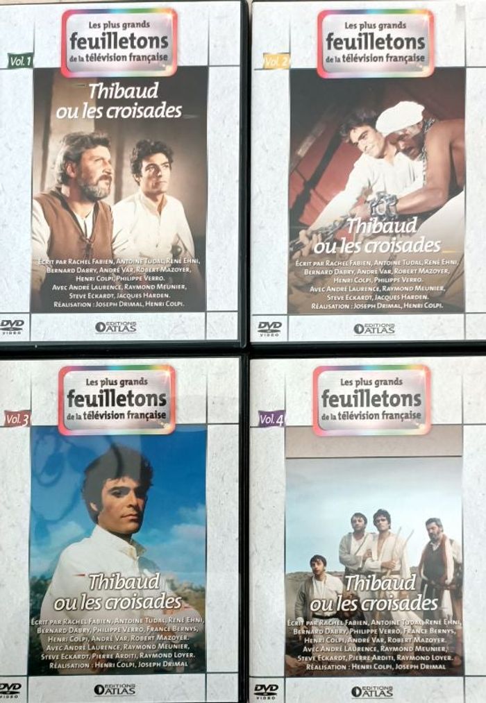 DVD Thibaud ou les croisades
