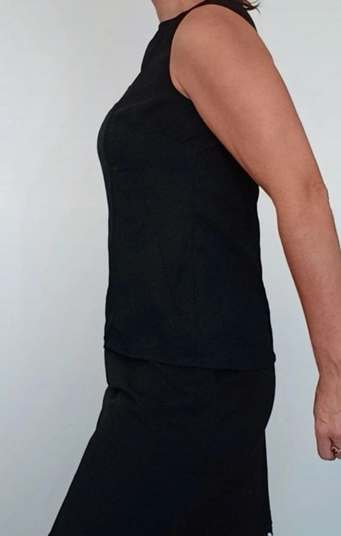 Haut blouse sans manches chic - photo numéro 5