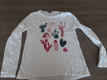 Tee-shirt manches longues 12 ans