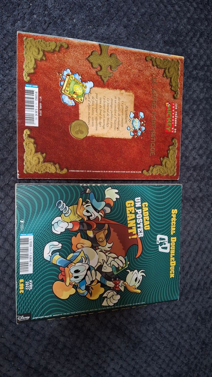 2 livres BD Donald Mickey - photo numéro 2