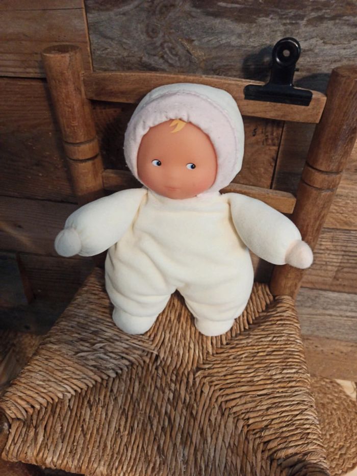 Peluche poupon corolle hochet tbe - photo numéro 3