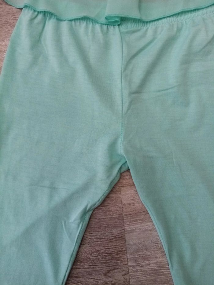 Ensemble été fille 10A (haut + legging court) - photo numéro 5