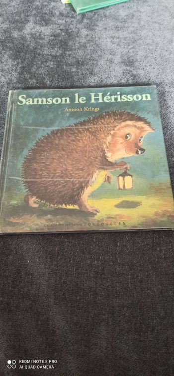 Livre samson le herisson