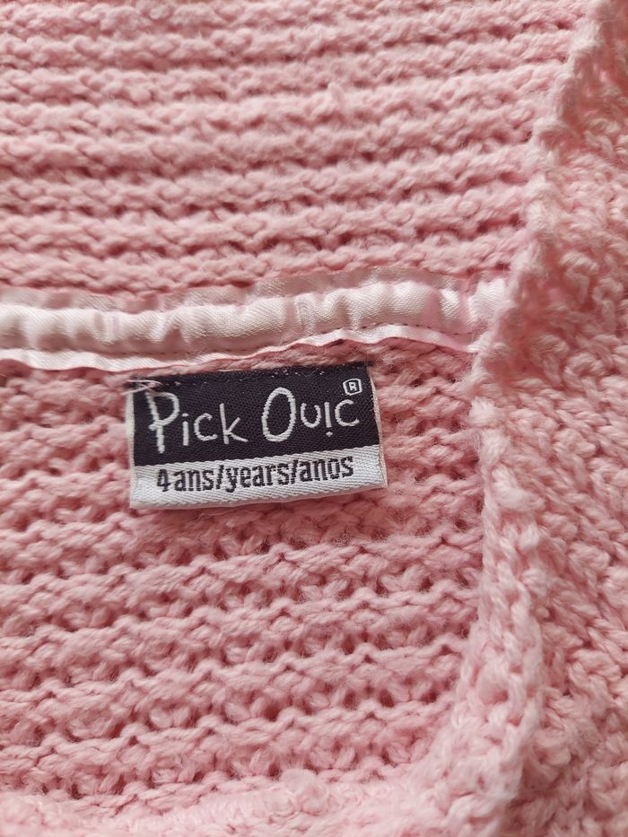 Petit pull sans manches 4ans - photo numéro 3