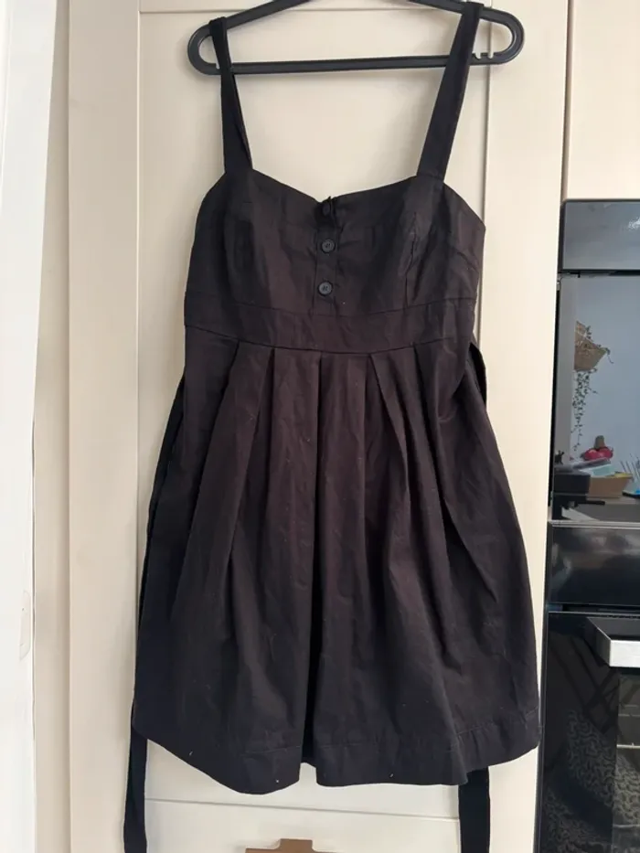 Robe babydoll noire Naf Naf taille 42