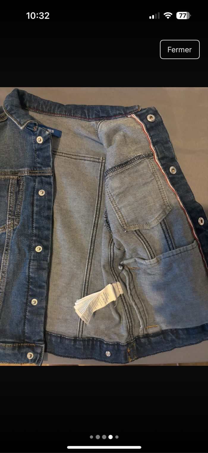 Veste en jeans - photo numéro 4