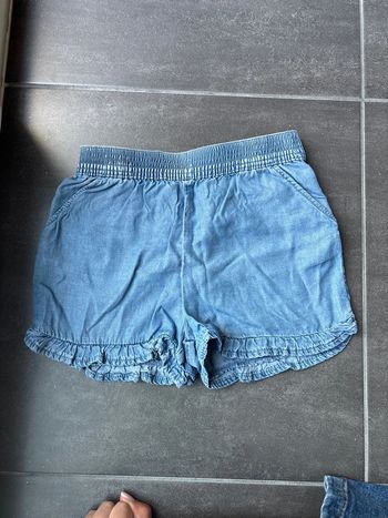 Short en jean léger