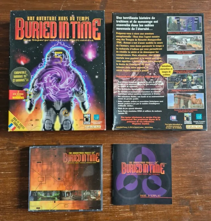 Buried in Time Une Aventure Hors du Temps PC Big Box