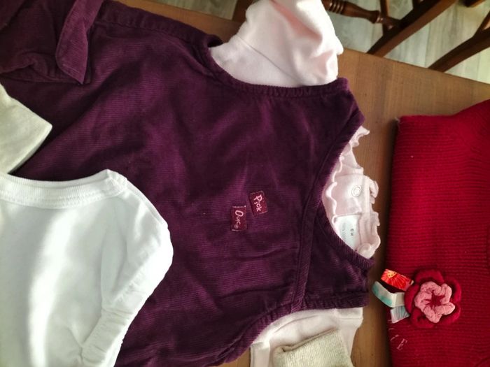 Lot vêtements fille 6 mois automne hiver - photo numéro 2