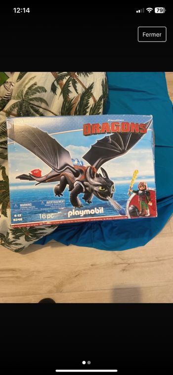 Playmobil dragon neuf jamais ouvert