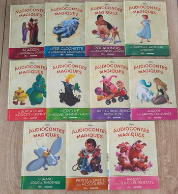Livre audiocontes magique Disney 