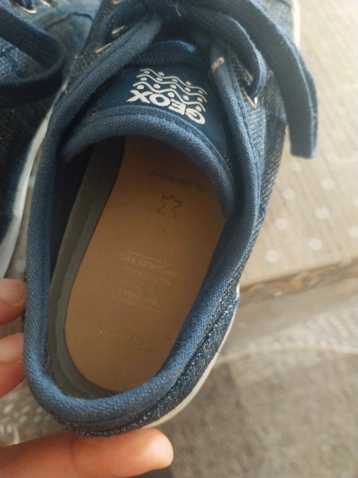 Baskets J Alonisso Boy C bleu denim GEOX - photo numéro 6