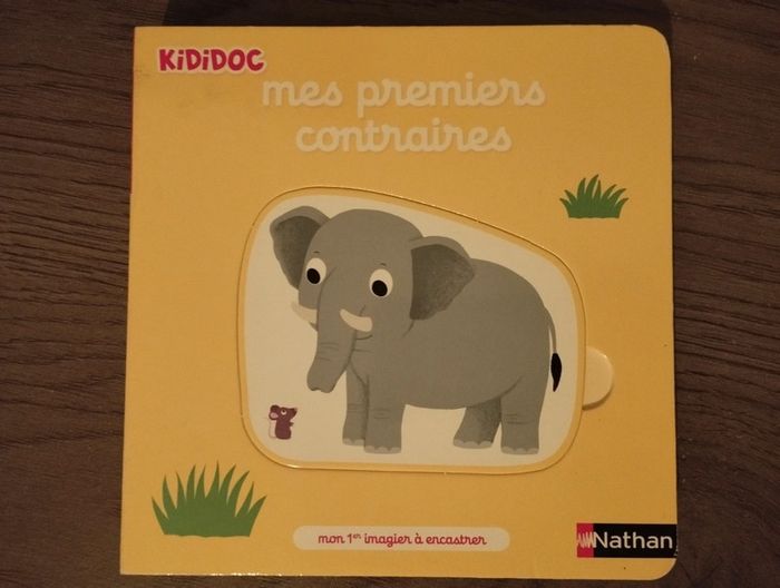 Livre neuf Mes premiers contraires kididoc - photo numéro 1