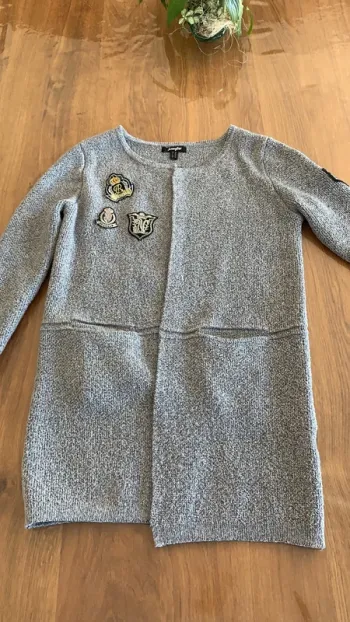 Gilet long épais