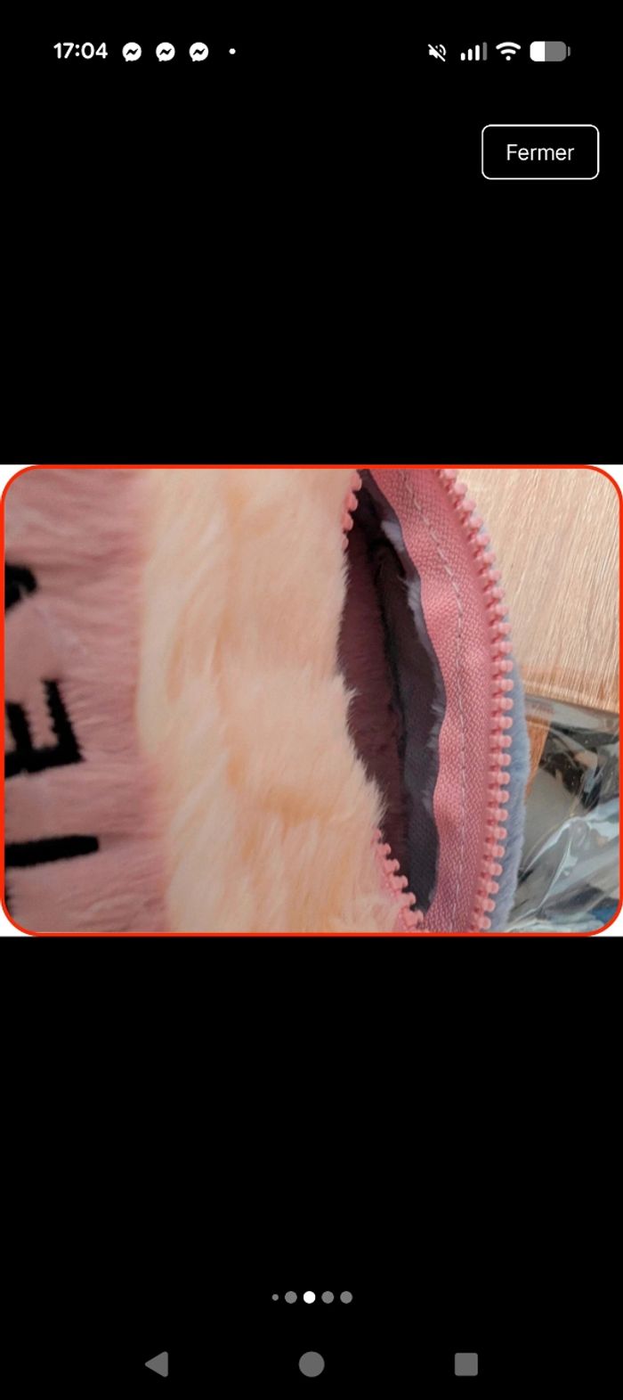 Petit sac à dos Stitch Disney - Peluche Rose - NEUF - photo numéro 7