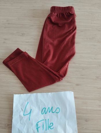 legging 4 ans shein coloris rouille