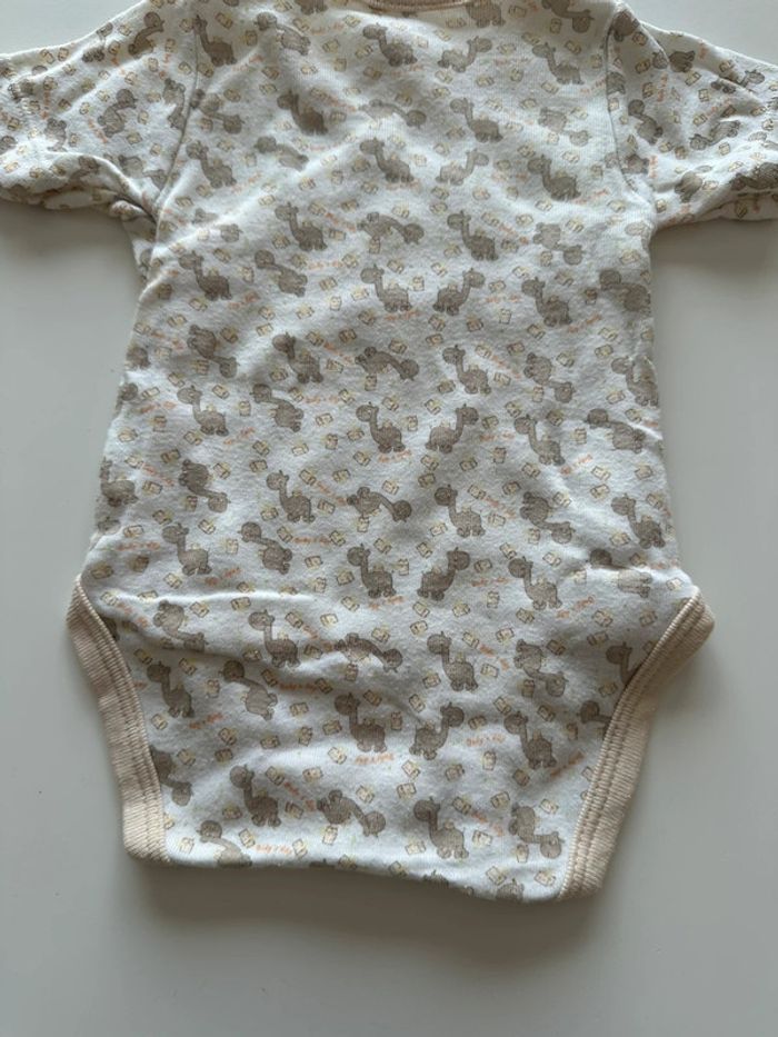 Lot de 2 bodies manches courtes - 3 mois - Baby club - photo numéro 9
