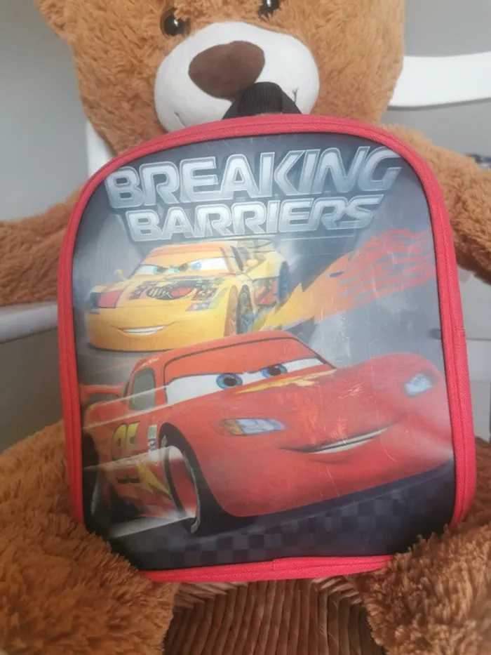 Sac à dos cars ideal maternelle - photo numéro 2