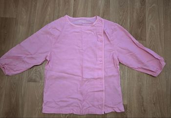 Blouse d’écolière rose fille 6 ans 