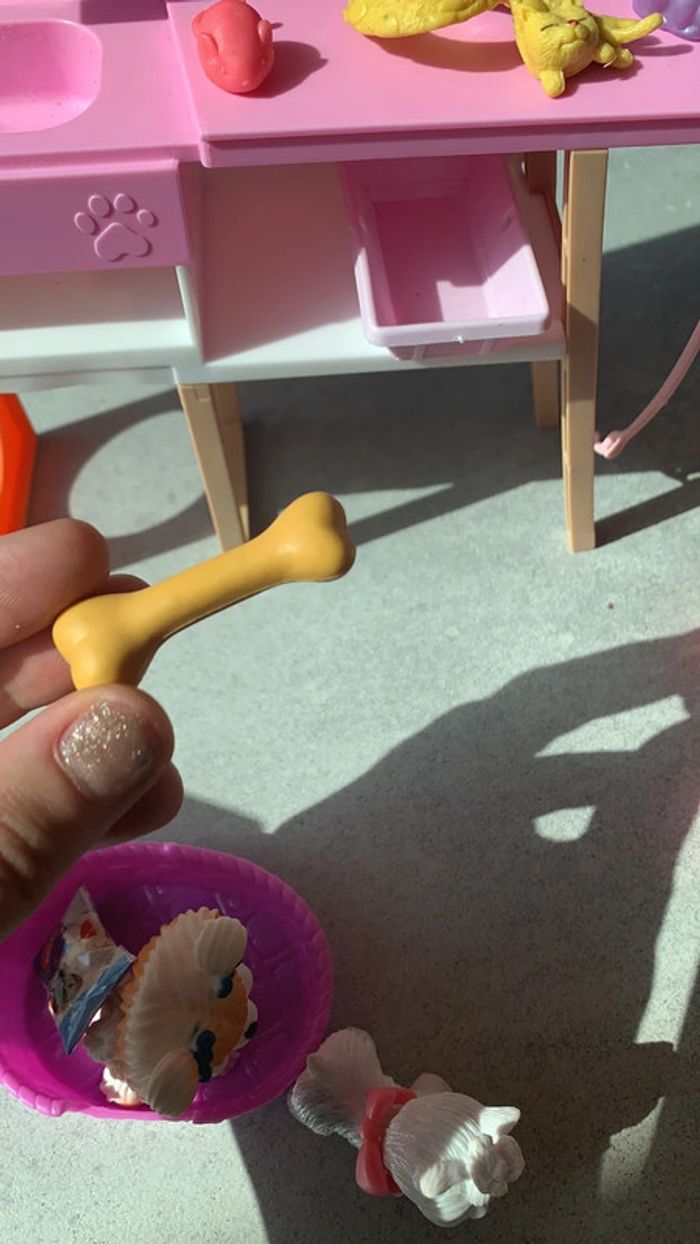 Lot accessoires magasin animalier barbie avec accessoires chien - photo numéro 7