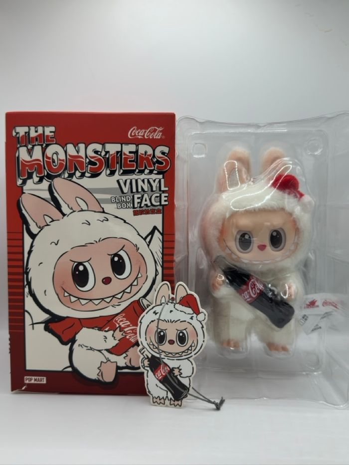 Labubu the monsters vinyl blind box coca cola bouteille - photo numéro 3