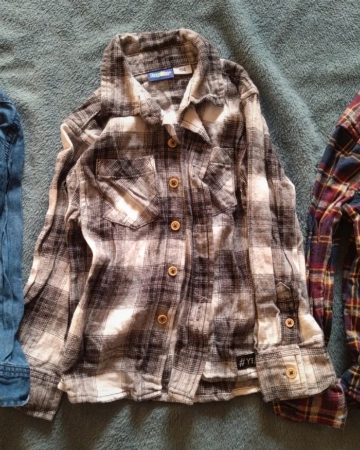 Lot chemises 4 ans - photo numéro 3