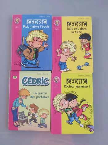 Lot Cédric 4 tomes