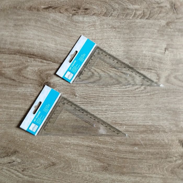 💖 Lot de 2 équerres 15 cm neuve 💖 #emyfleury_scolaire