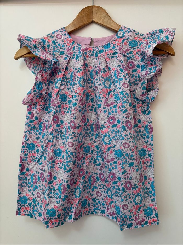 Blouse en Liberty (D’Anjo ?) Jacadi 12 ans, en parfait état