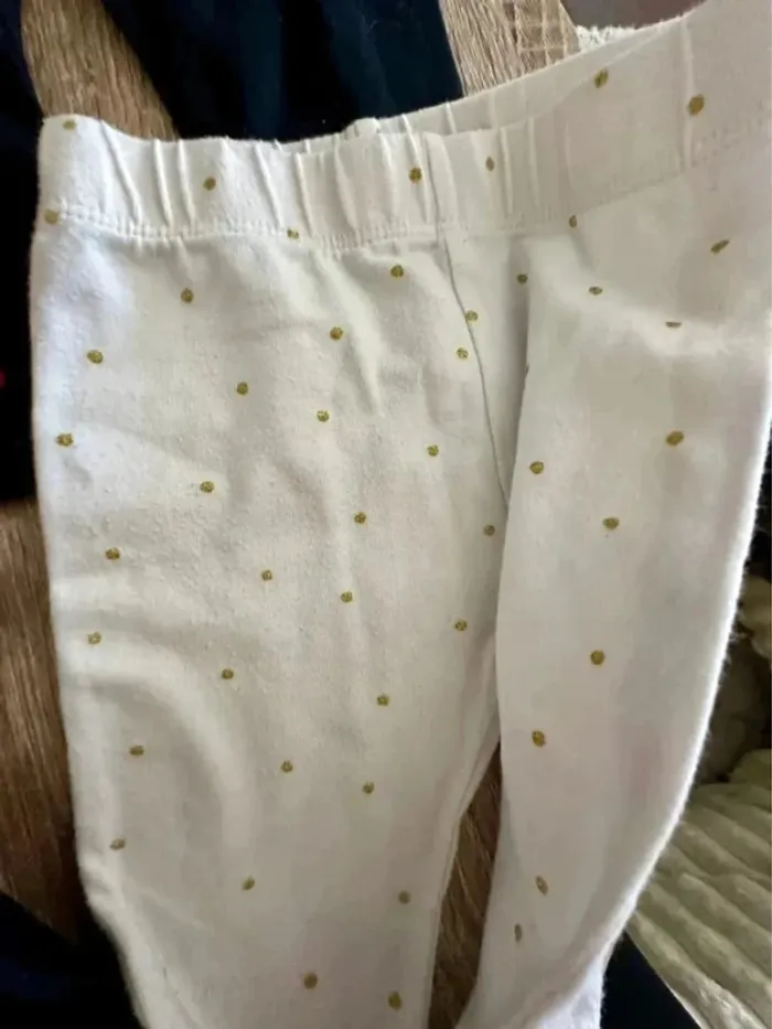 Lot 7 leggings fille 6 mois - photo numéro 5