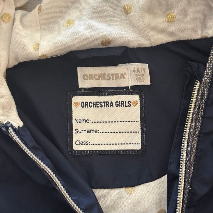 Coupe-vent bleu marine pour fille - photo numéro 3