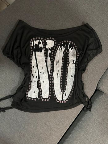 Crop Top Réglable Taille S