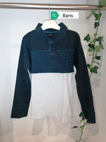 Polo manche longue Kaporal 8ans