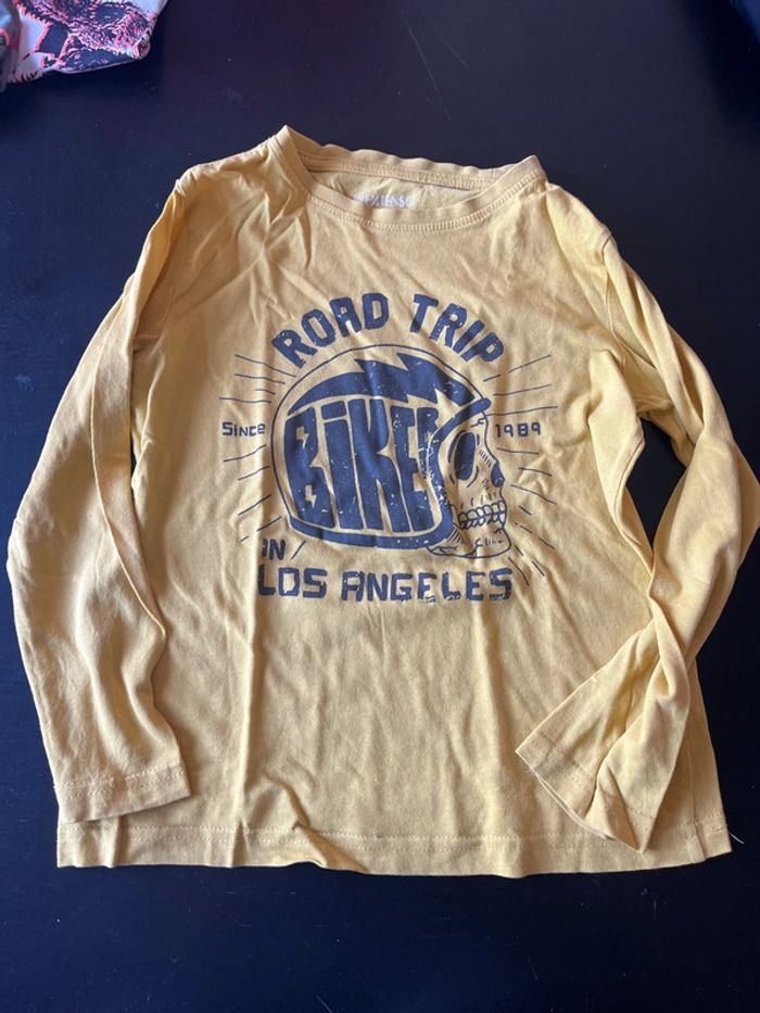 T-shirt manches longues in extenso 8 ans