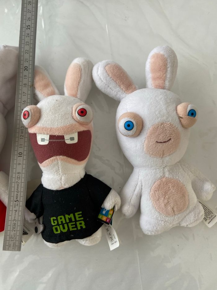 Lot de 7 Peluches Officielles Les Lapins Crétins (Ubisoft) - photo numéro 6