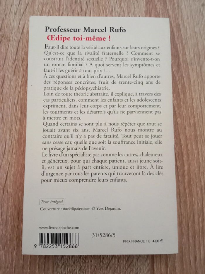 Marcel Rufo - Œdipe toi-même ! - photo numéro 2