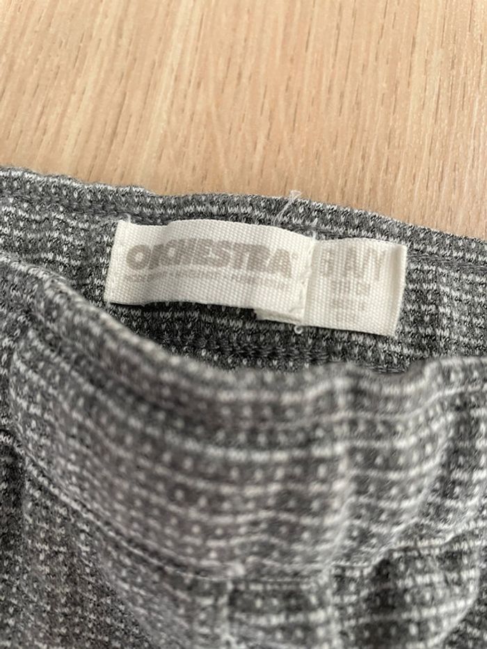 Pantalon souple gris Orchestra fille taille 6 ans neuf - photo numéro 2