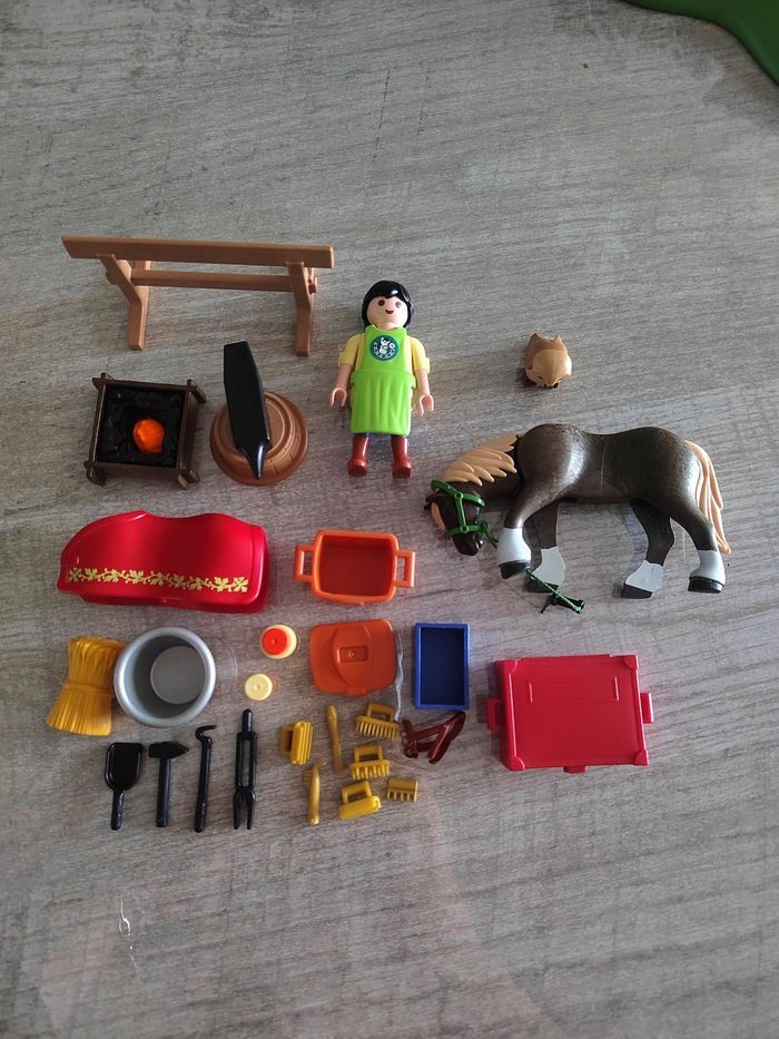 Station de lavage pour chevaux Playmobil - photo numéro 6