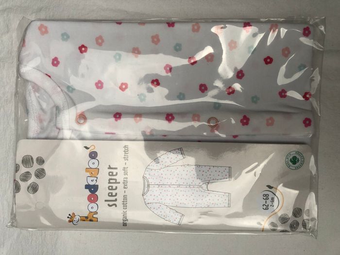 Lot de 2 pyjamas fins Hoodadoo 62-68 cm - photo numéro 2