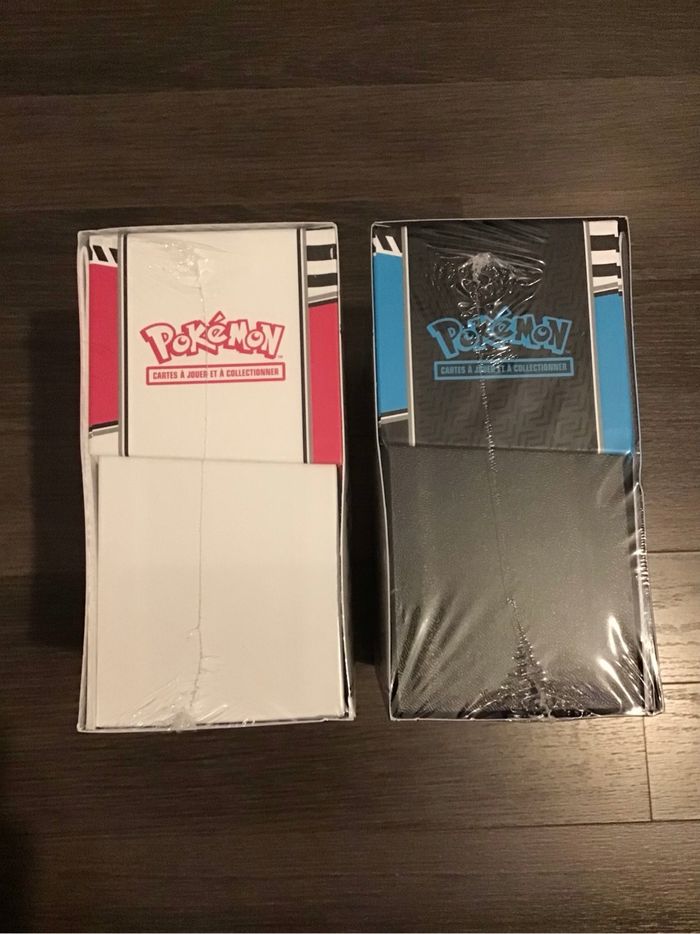 Duo ETB Cartes Pokémon foudre noire flamme blanche EV10.5 coffret dresseur d’élite - photo numéro 3