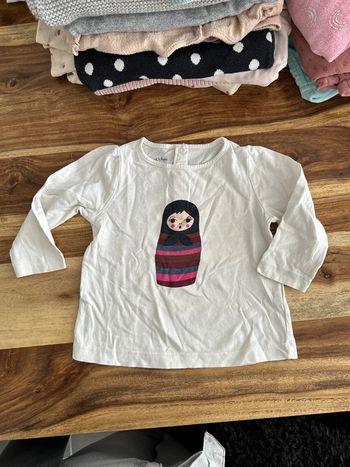 T-shirt manches longues 12 mois