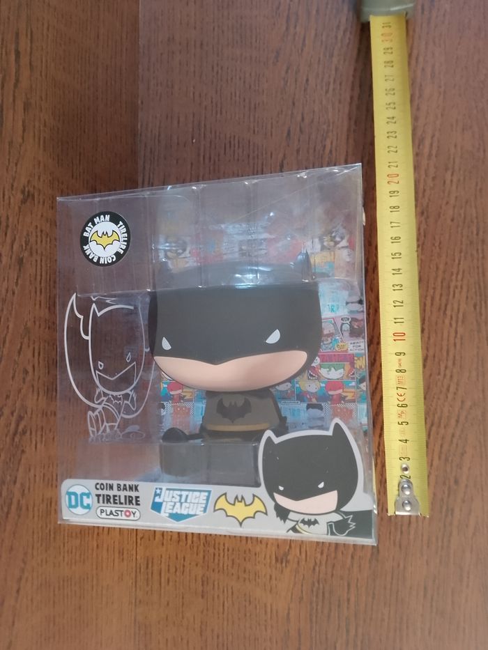 figurines grosses têtes style funko pop tirelire plastoy dc comics - photo numéro 9