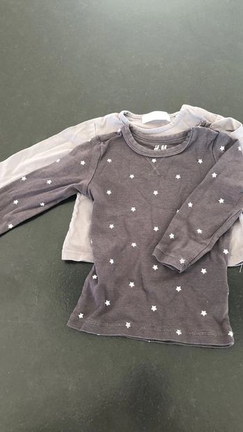 Lot de 2 tee shirts mixtes