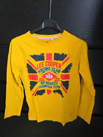 Tee-shirt jaune ML Lee Cooper
