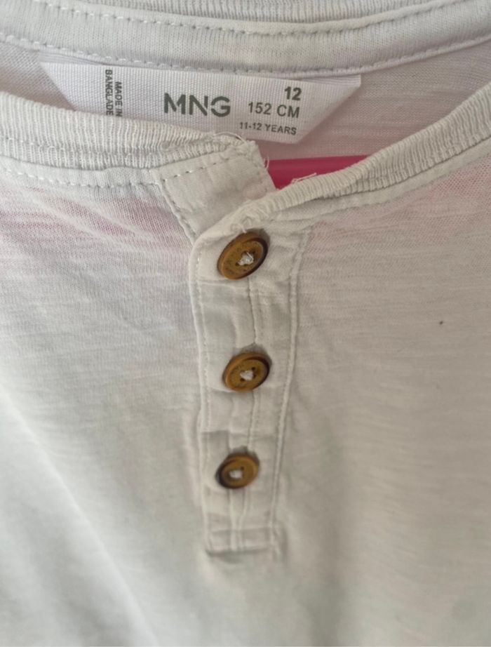 T-shirt manches longues Mango taille 12ans - photo numéro 3