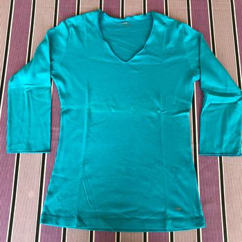 Top Longchamp turquoise